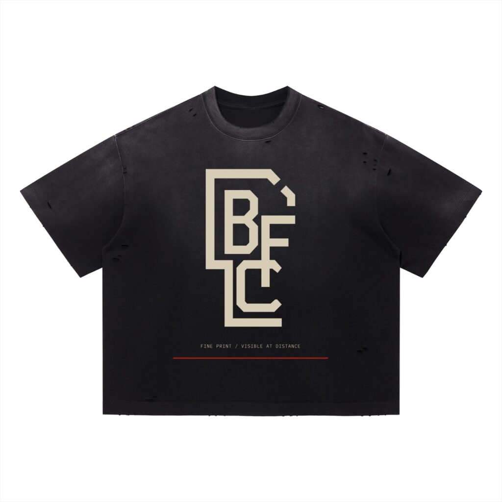 FINE PRINT TEE