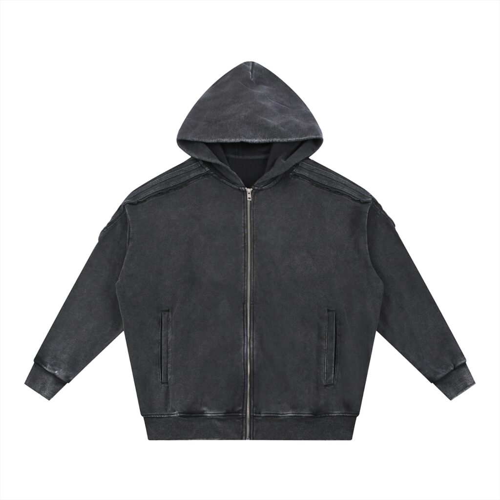NON-DISCLOSURE ZIP HOODIE