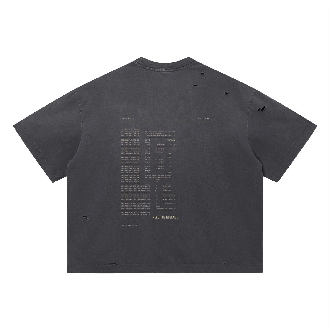 FINE PRINT TEE - Image 4